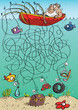 Fisherman Maze Game