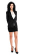 Beautiful businesswoman full length