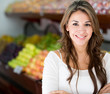 Woman at the local market
