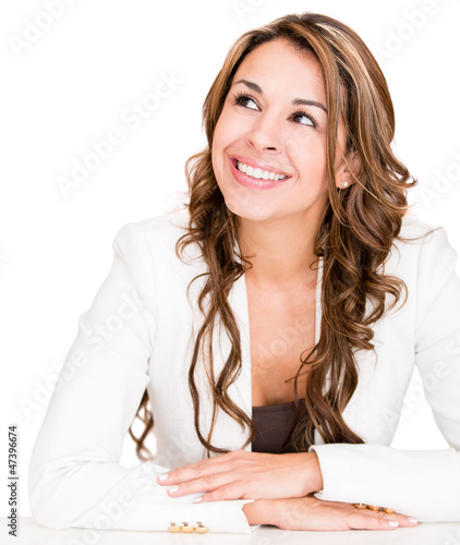 Photo: Pensive businesswoman Pensive businesswoman