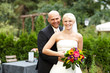 verliebtes Hochzeitspaar