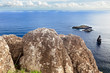 Massive rock with carvings