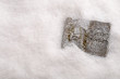 Gedenkbuch, in stillem gedenken, liegt im  Schnee