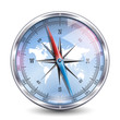 compass blue light