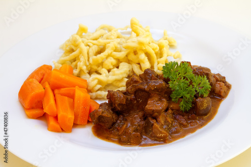 Photo: Hirschgulasch Hirschgulasch