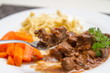 Hirschgulasch