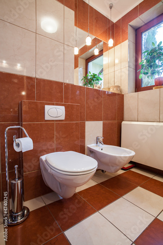 Photo: Toilet interior Toilet interior