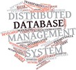 Word cloud for Distributed database management system