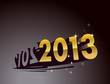2013 new year card