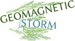 Word cloud for Geomagnetic storm