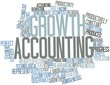 Word cloud for Growth accounting