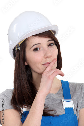 Photo: Laborer with cunning plan Laborer with cunning plan