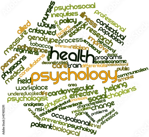Illustration: Word cloud for Health psychology Word cloud for Health psychology