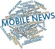 Word cloud for Mobile news