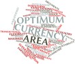 Word cloud for Optimum currency area