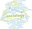 Word cloud for Political sociology