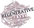 Word cloud for Regenerative brake