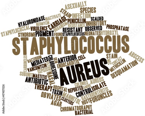 Illustration: Word cloud for Staphylococcus aureus Word cloud for Staphylococcus aureus