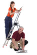Team of tradespeople