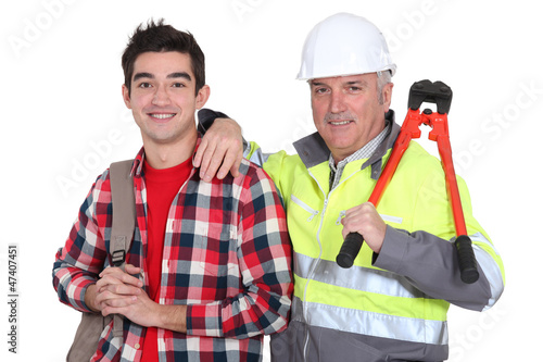 Photo: Father and teenage son Father and teenage son