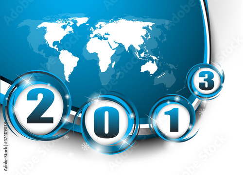 Vector: Creative New Year 2013 Creative New Year 2013