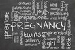 pregnancy on blackboard