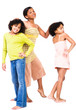 Photo: Three friends standing Three friends standing