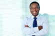 Happy businessman