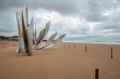 Monument to the fallen at Omaha Beach