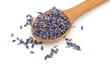 Photo: wooden spoon with lavender petals wooden spoon with lavender petals