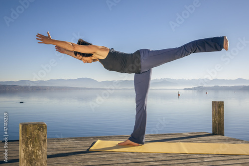 Photo: yoga woman yoga woman