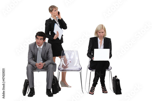 Photo: A group of business professionals A group of business professionals