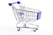 shopping cart isolated