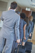 Businessmen Businesswomen Airport Traveling