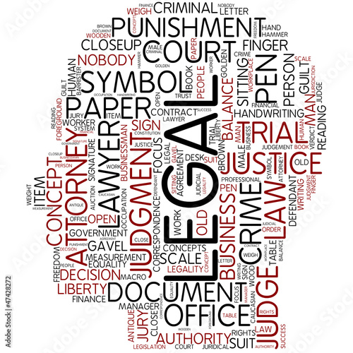 Illustration: legal legal