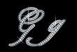 Script Diamond Bling Gg Letters