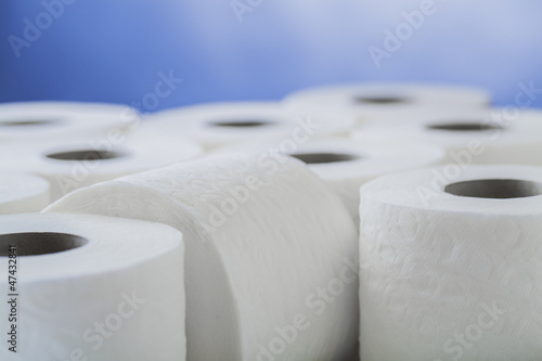 Photo: paper toilet rolls paper toilet rolls