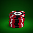 Poker chips.