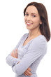 Attractive woman smiling