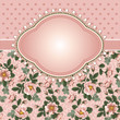 Vektor: Vintage floral background Vintage floral background