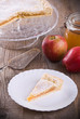 Apple jam tart.
