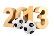 Foto: 2013 in paper 3D numbers 2013 in paper 3D numbers