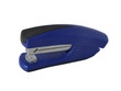 blue stapler on a white background