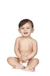 Funny Baby in Diapers