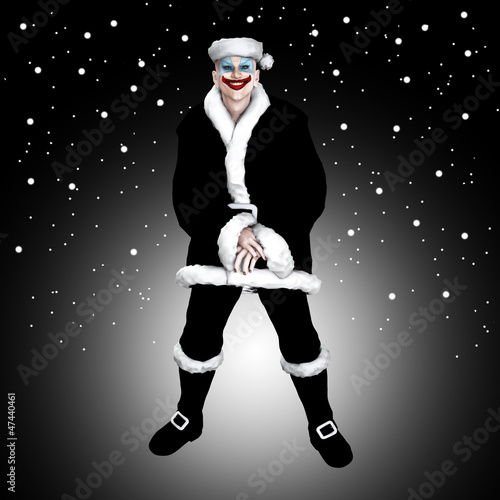 Illustration: Scary Christmas Santa Scary Christmas Santa
