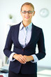 Businesswoman in suit