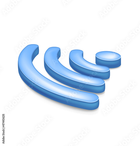 Vector: Wireless Network Symbol Wireless Network Symbol