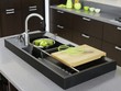 Sink for kitchen ware
