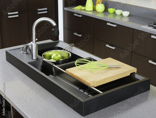 Photo: Sink for kitchen ware Sink for kitchen ware