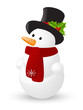 Cute snowman